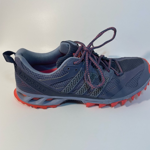 Adidas Kanadia TR5 Shoes 🏃 In Great Shape & Fantastic Color(s)! 🏆 Size 9.5 - Picture 4 of 5